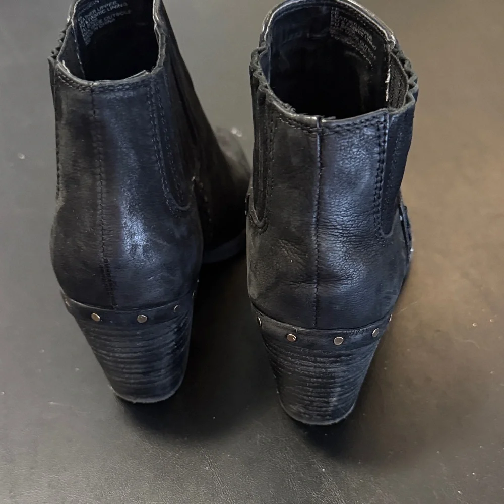 Steve Madden Black Ankle Boots